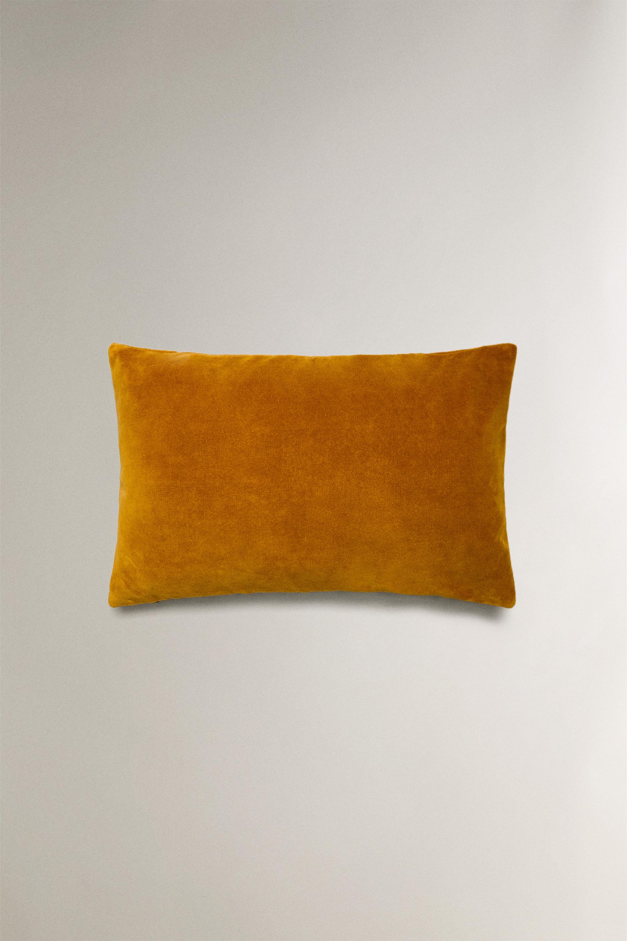 VELVET THROW PILLOW COVER